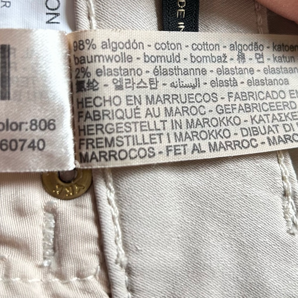 Massimo Dutti Skinny Jeans In Bone - Picture 10 of 11